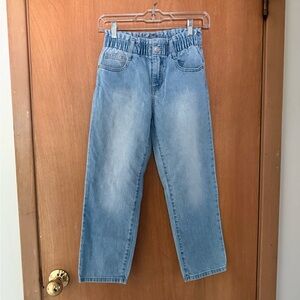 Cat & Jack Light Blue Kids Jeans Relaxed Paper bag